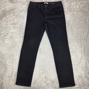 Lauren Conrad Women's Size 8 Black Skinny Jeans Stretch Denim Everyday Casual